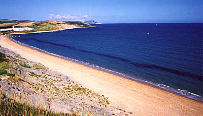 Bowleaze Cove viewed from the top of Furzey Cliffs